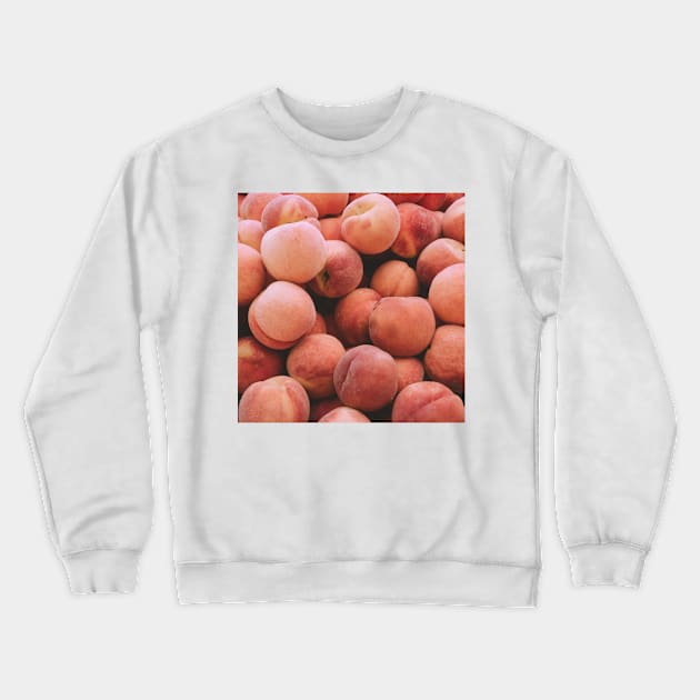 Peaches Crewneck Sweatshirt by NewburyBoutique